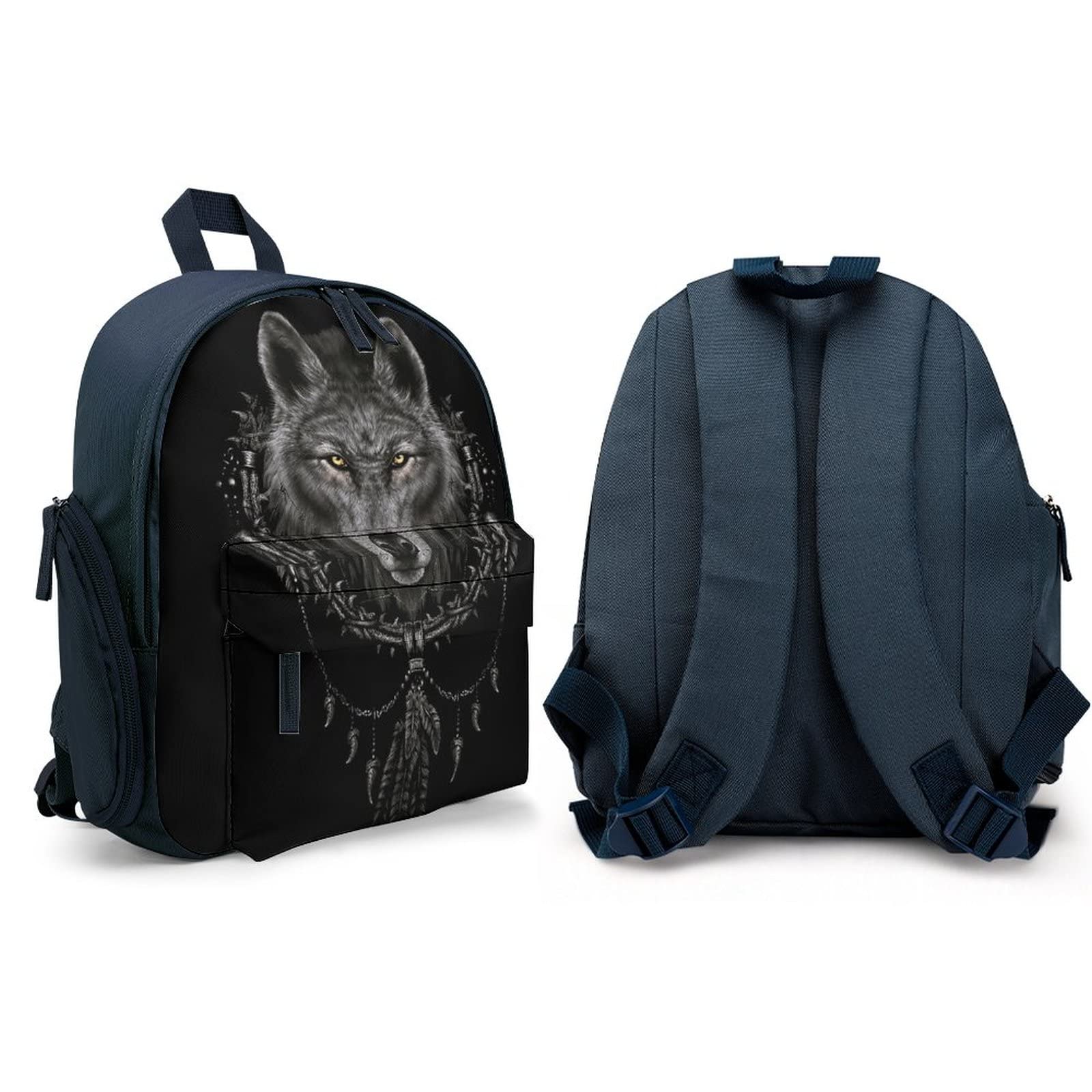 Amazon.co.jp: リュック 狼 ウルフ オオカミ キッズ リュックサック